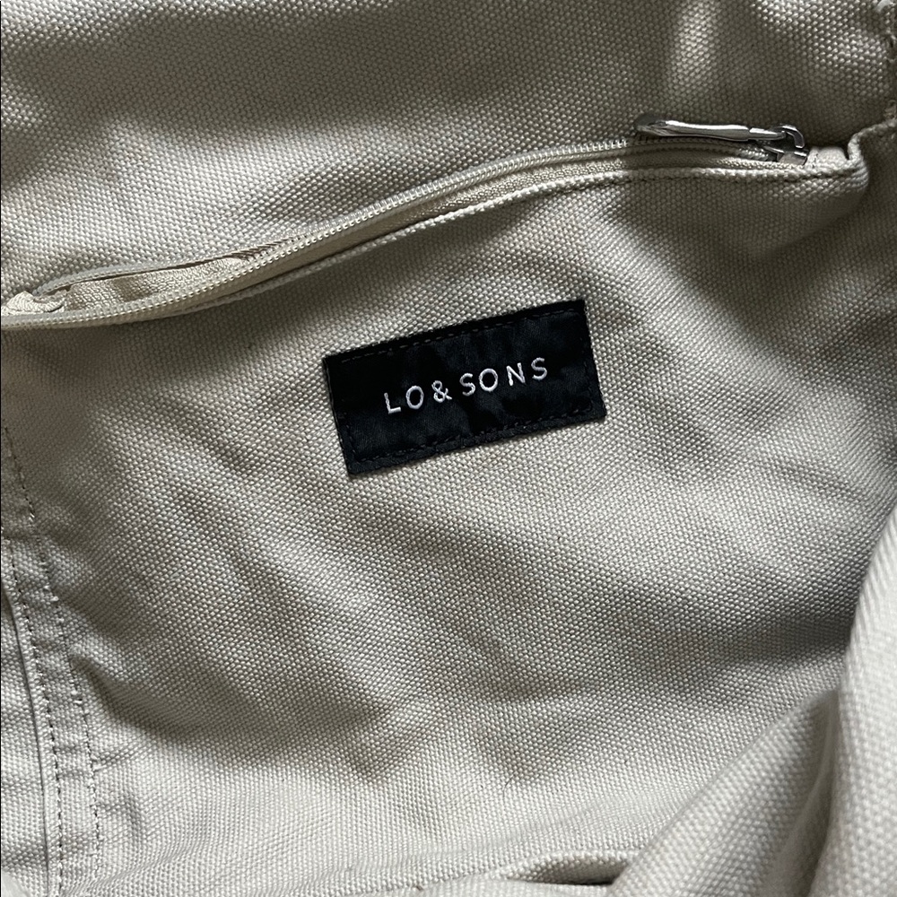 Lo&Sons Catalina Tote - Dove Grey - Picture 7 of 12